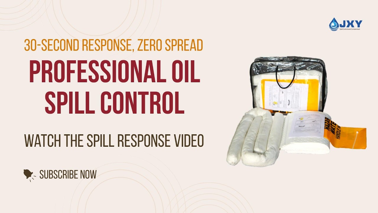 30-Second Response, Zero Spread &ndash; Professional Oil Spill Control