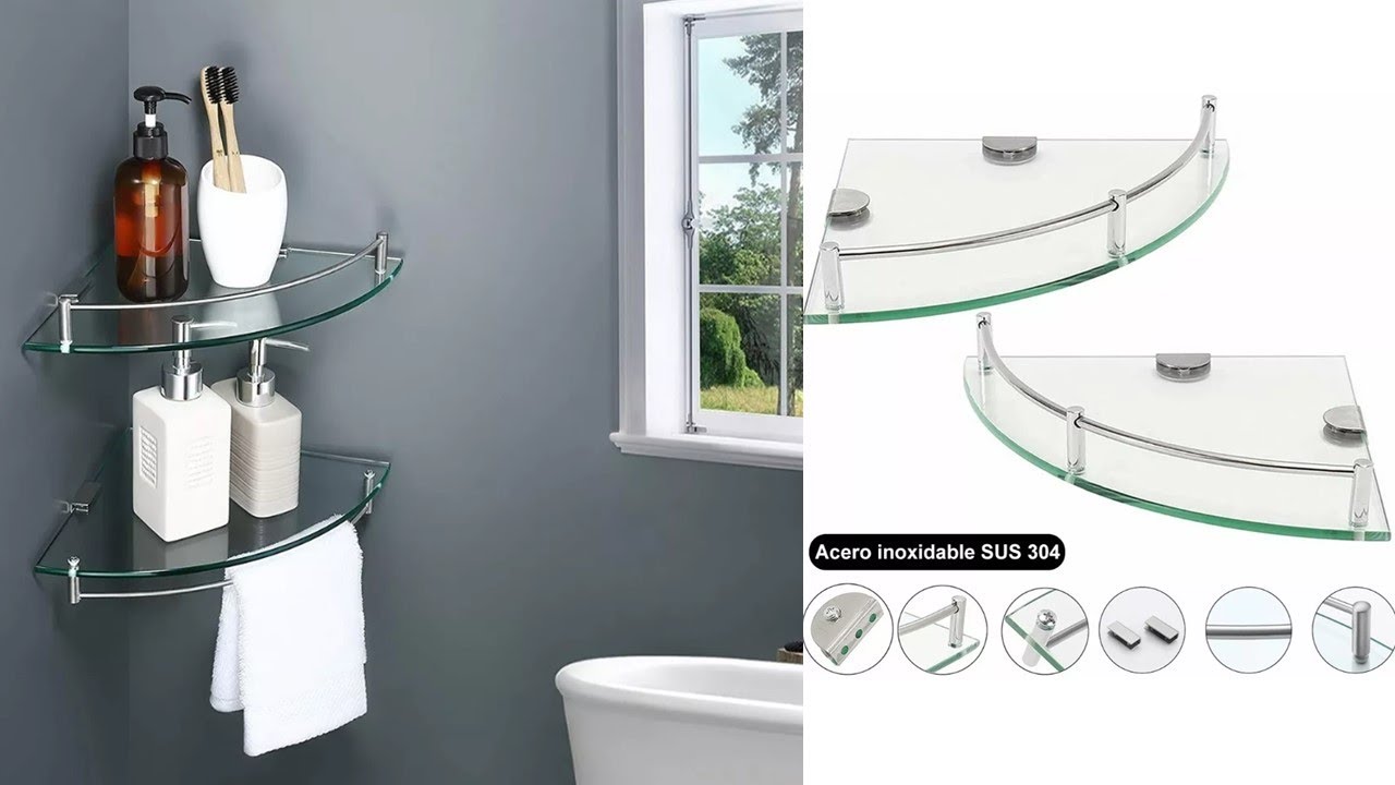 Esquineros de Cristal para el Baño
