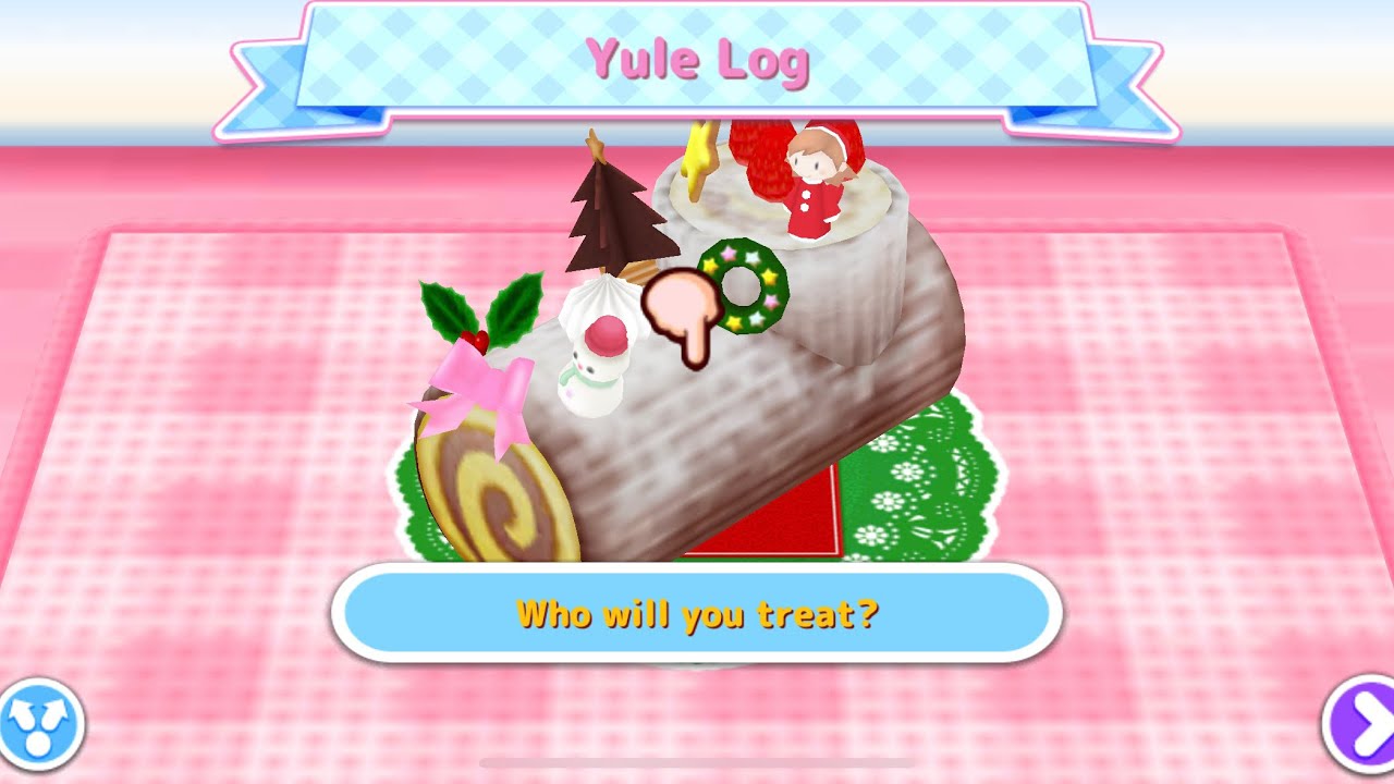 Yule Log • Cooking Mama