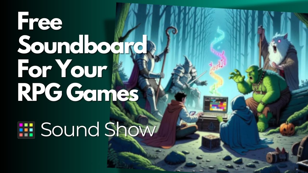 Free Soundboard for your RPG Games