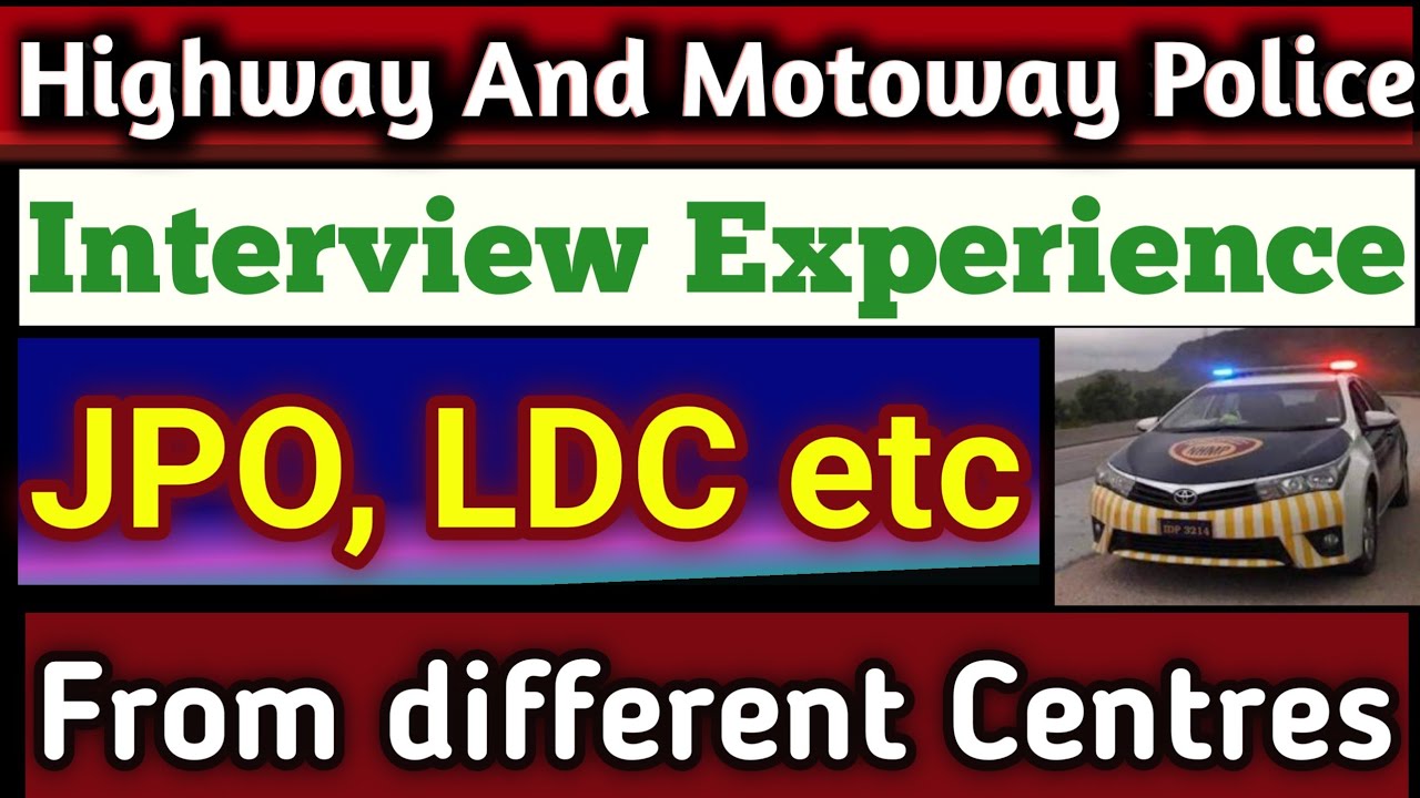 Motorway Police Interview Experience Today || JPO/LDC Experience || NHMP Interview Preparation