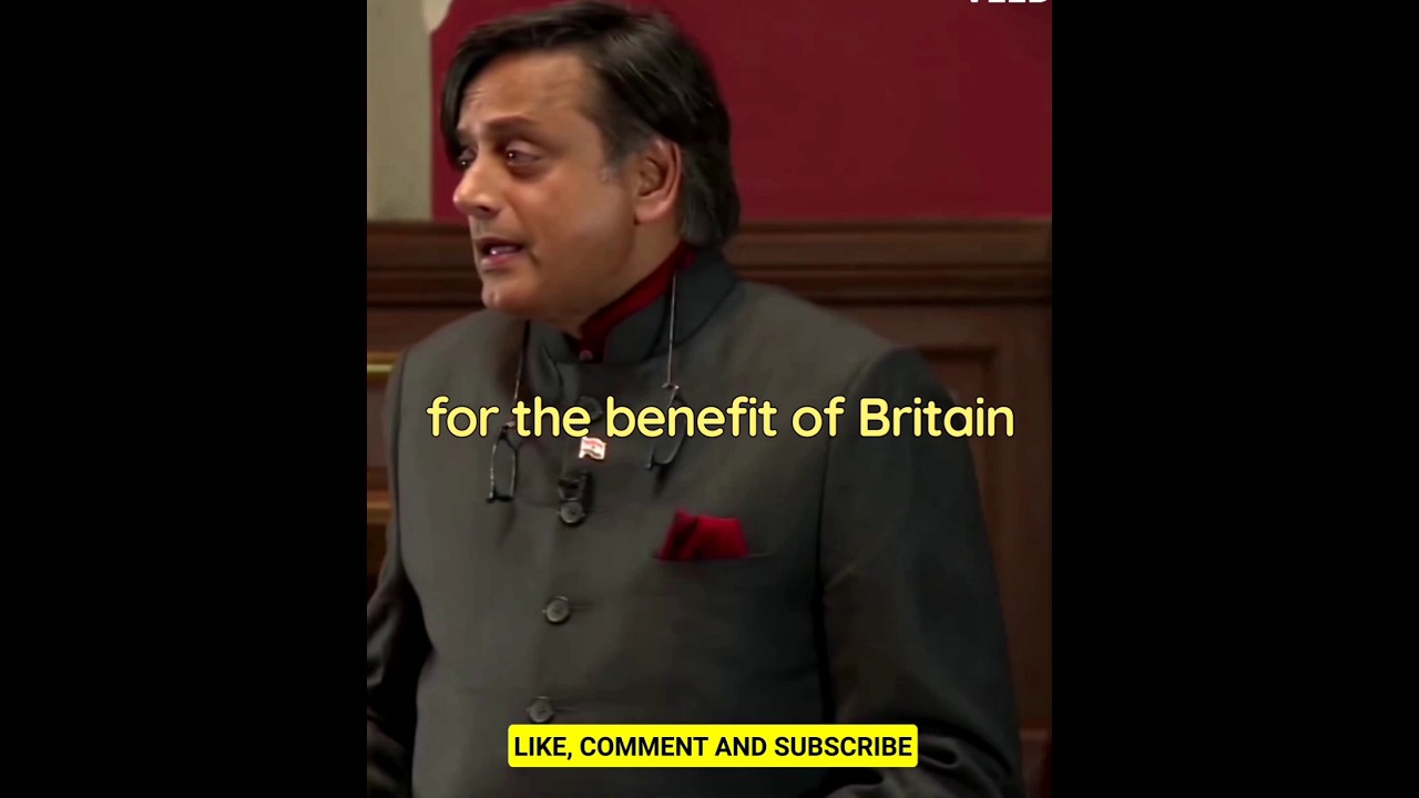 Effect of British rule on Indian economy by Shashi Tharoor #viral #viralvideo