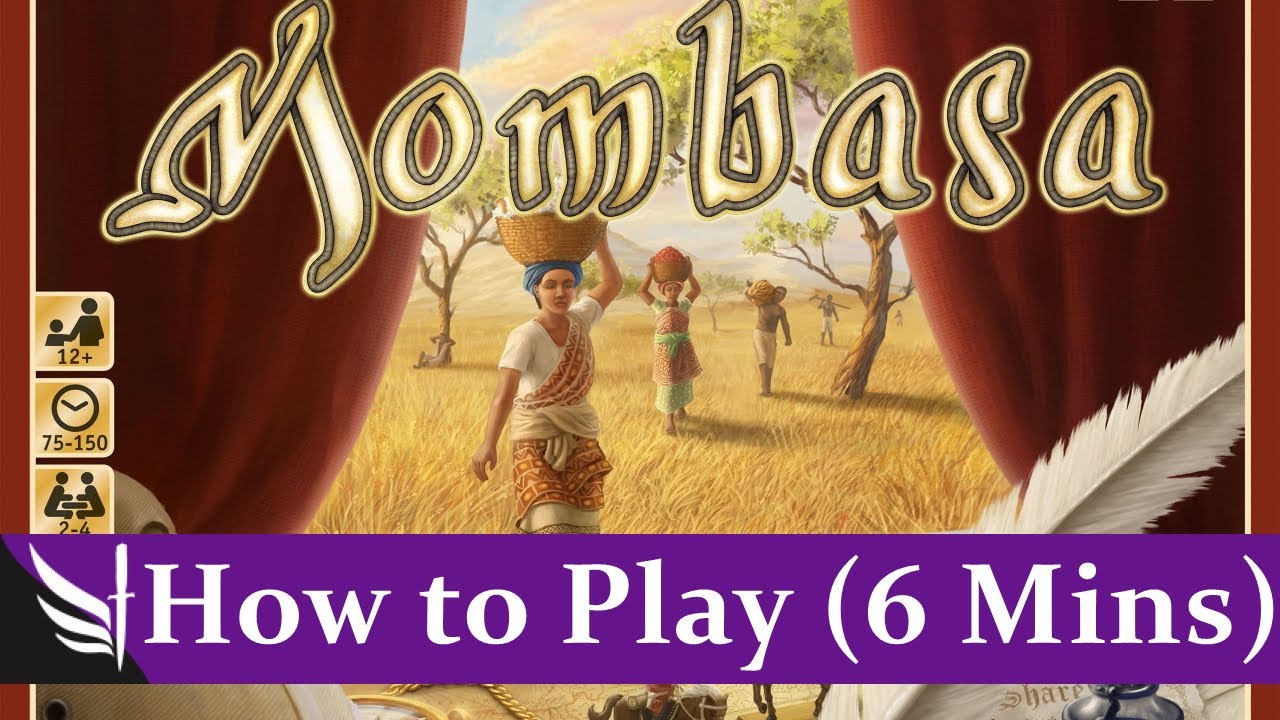How to Play Mombasa Board Game (6 Minutes)
