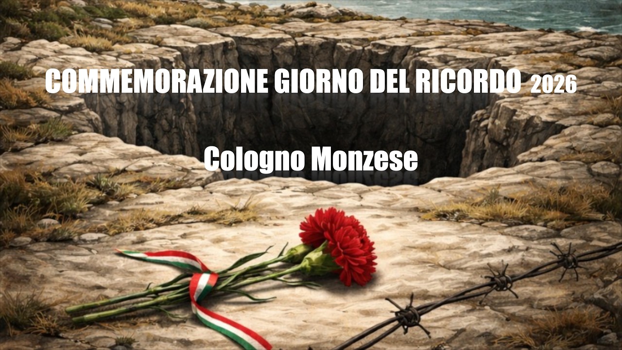 IL GIORNO DEL RICORDO   Cologno Monzese 2026