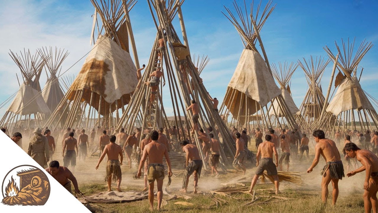 Why Did Native Americans Built Tipis Instead Of Houses | Documentary For Sleep