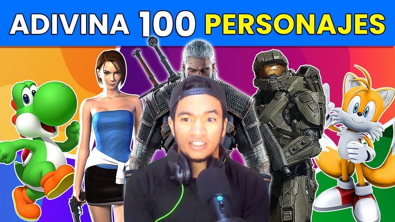 Adivina 100 Personajes De Videojuegos | Play Quiz | El_IsraPlay
