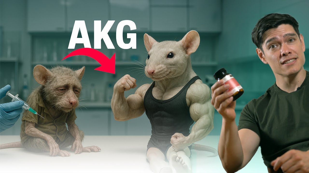 This Supplement Made Mice Live Longer & Healthier — But What About Us? AKG | Dr. Michael Hoffmann