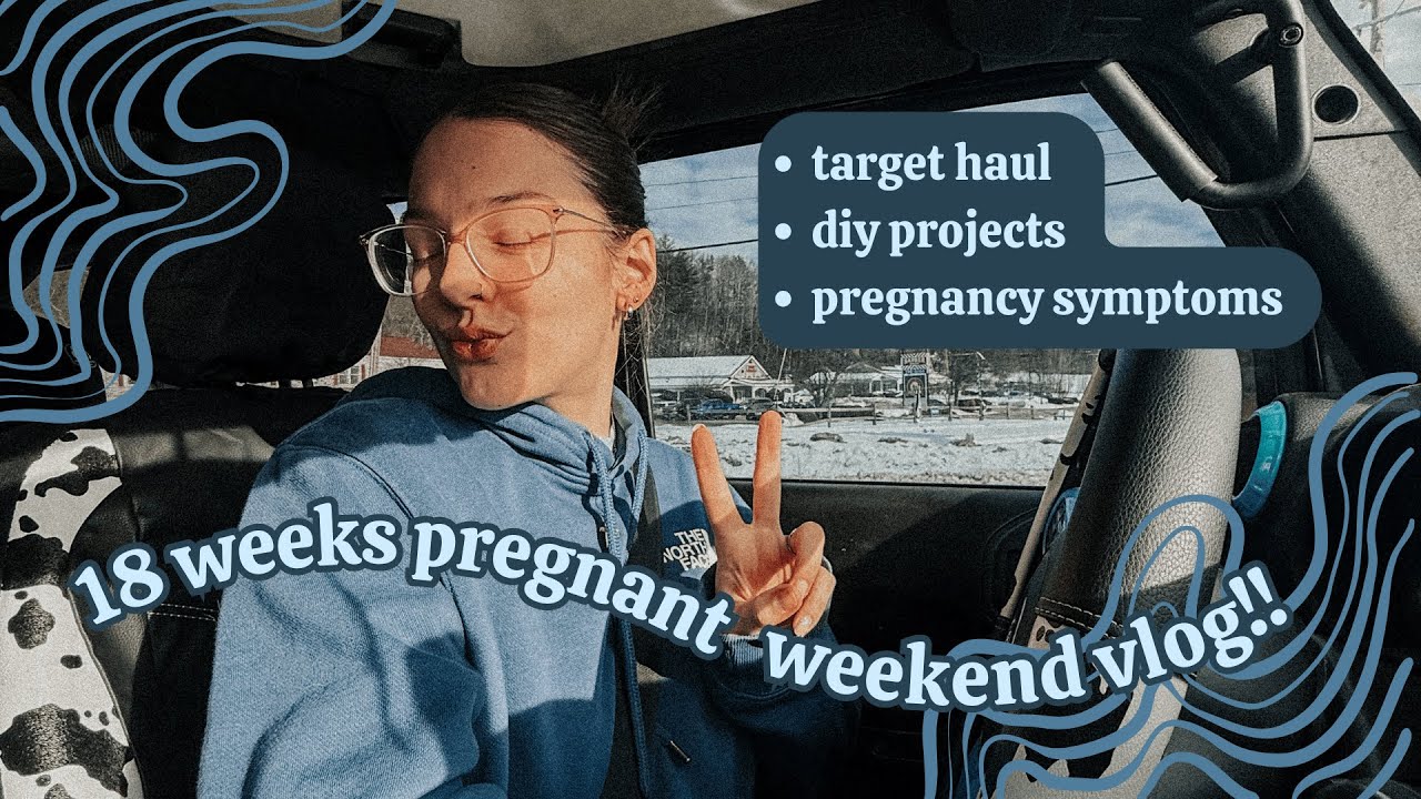 spend the weekend with me!!! *18 weeks pregnant* | Alexia Scheetz