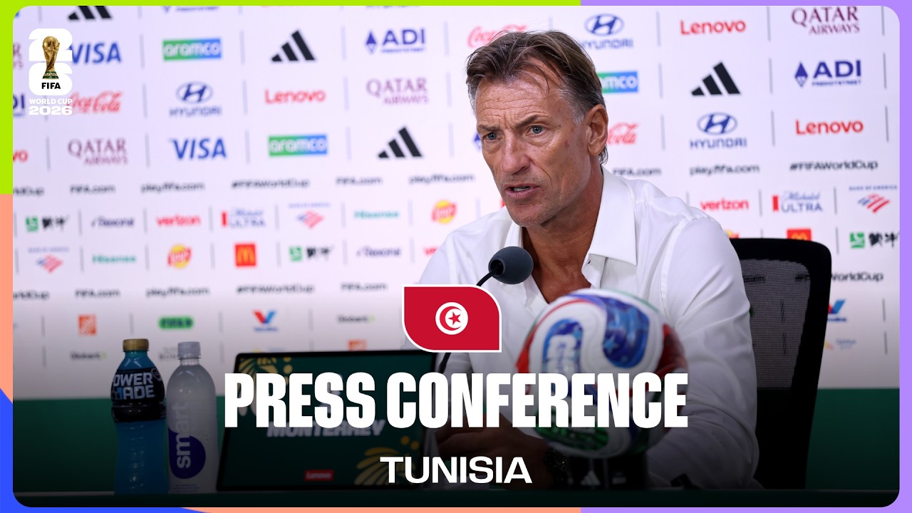 Post-Match Press Conference: Tunisia's Herv&eacute; Renard On 4-0 Loss To Japan