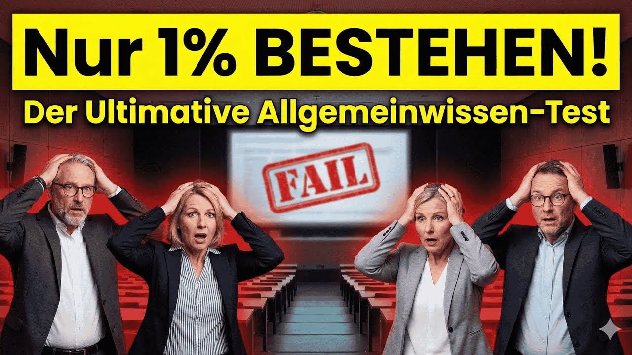 🔥 Allgemeinwissen-Test – Nur 5% schaffen es! Bist du einer von ihnen? 🧠 #fragen #challenge #bildung