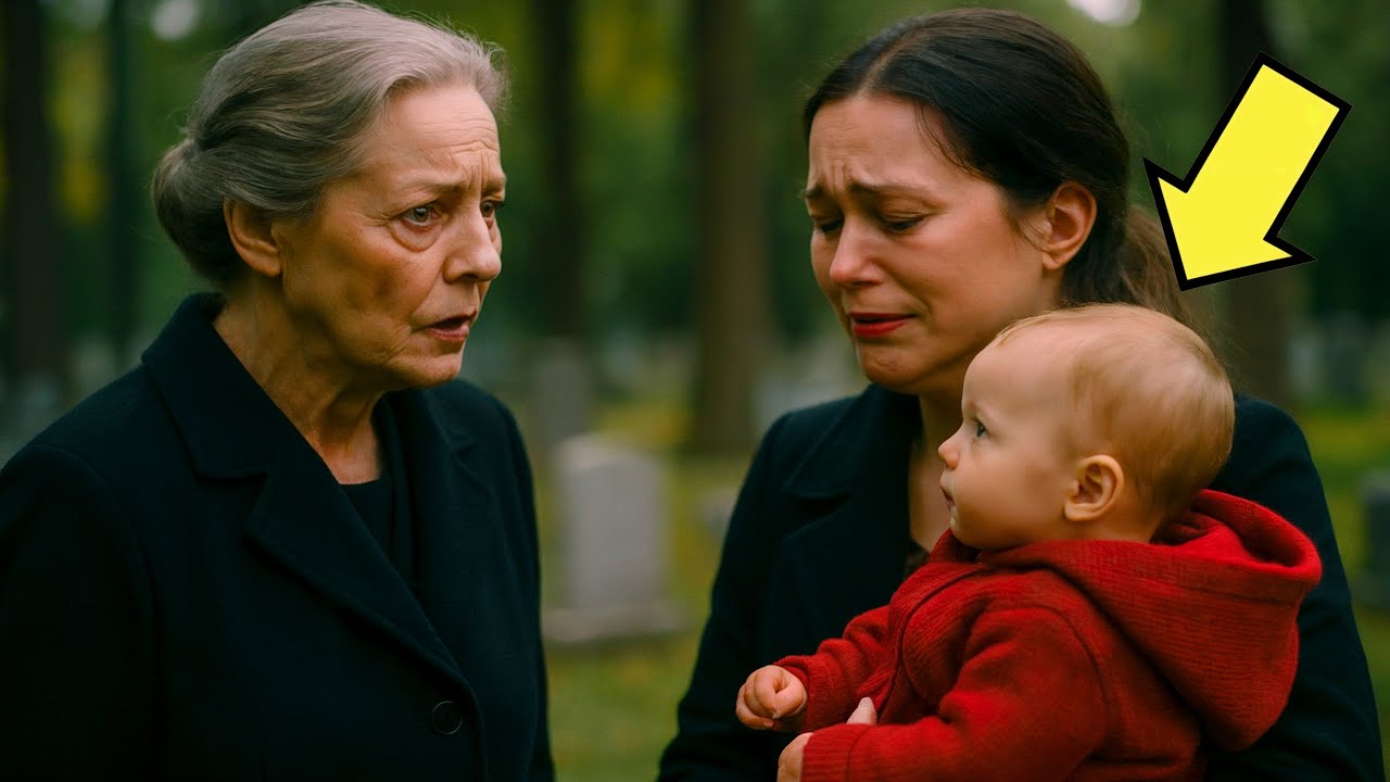 BUSINESSWOMAN AT SON'S GRAVE… SEES WOMAN WITH IDENTICAL BABY…