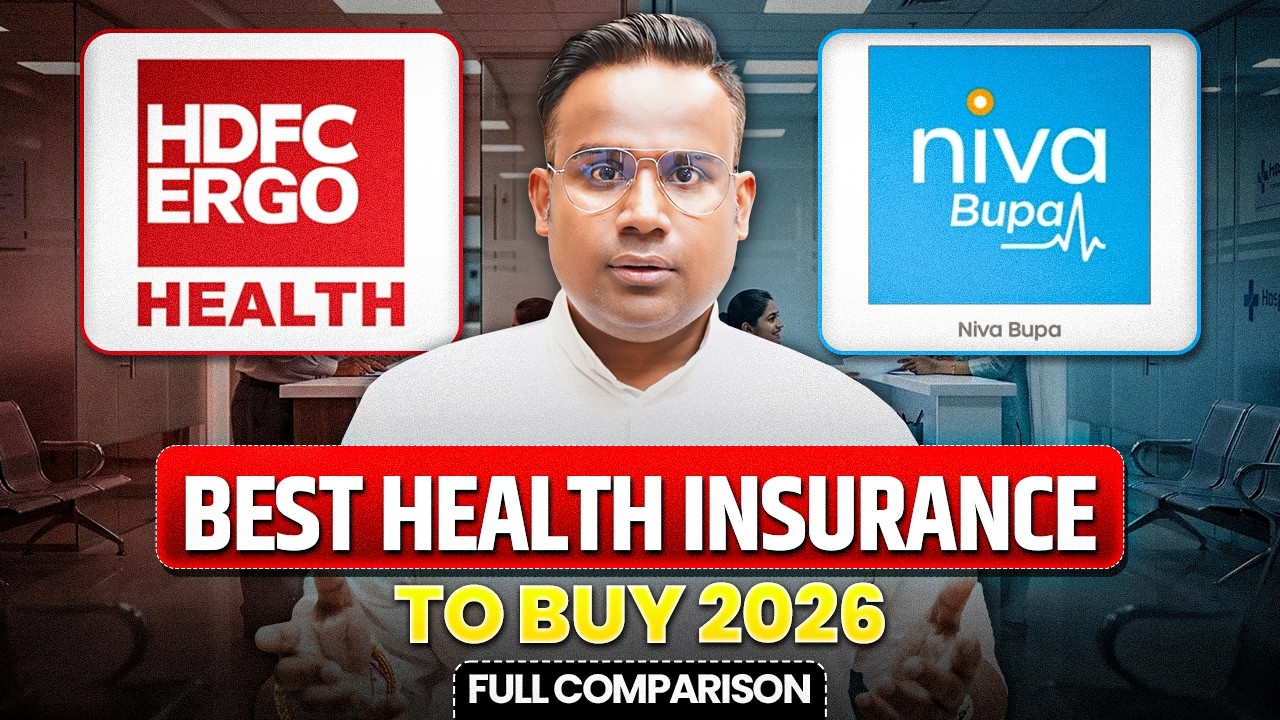 ​​Best Health Insurance to Buy in 2026 | HDFC Ergo vs Niva Bupa Full Review | Sagar Sinha