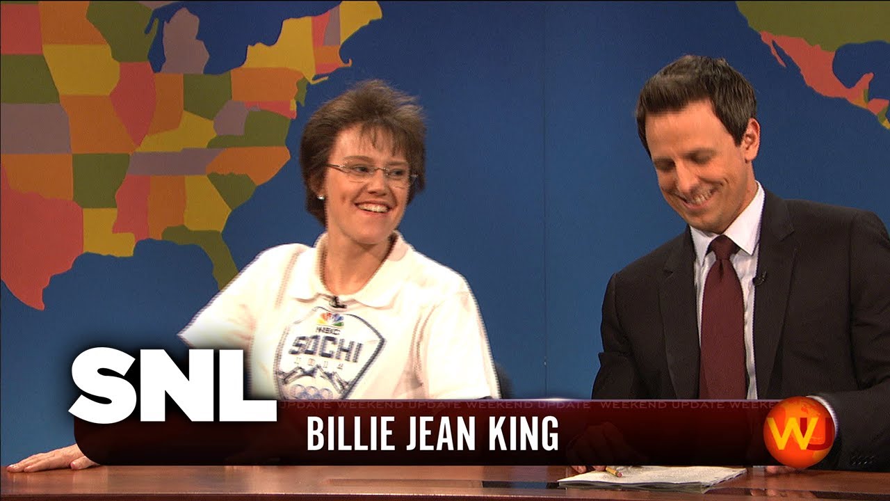 Weekend Update: Billie Jean King on the Sochi Olympics - SNL
