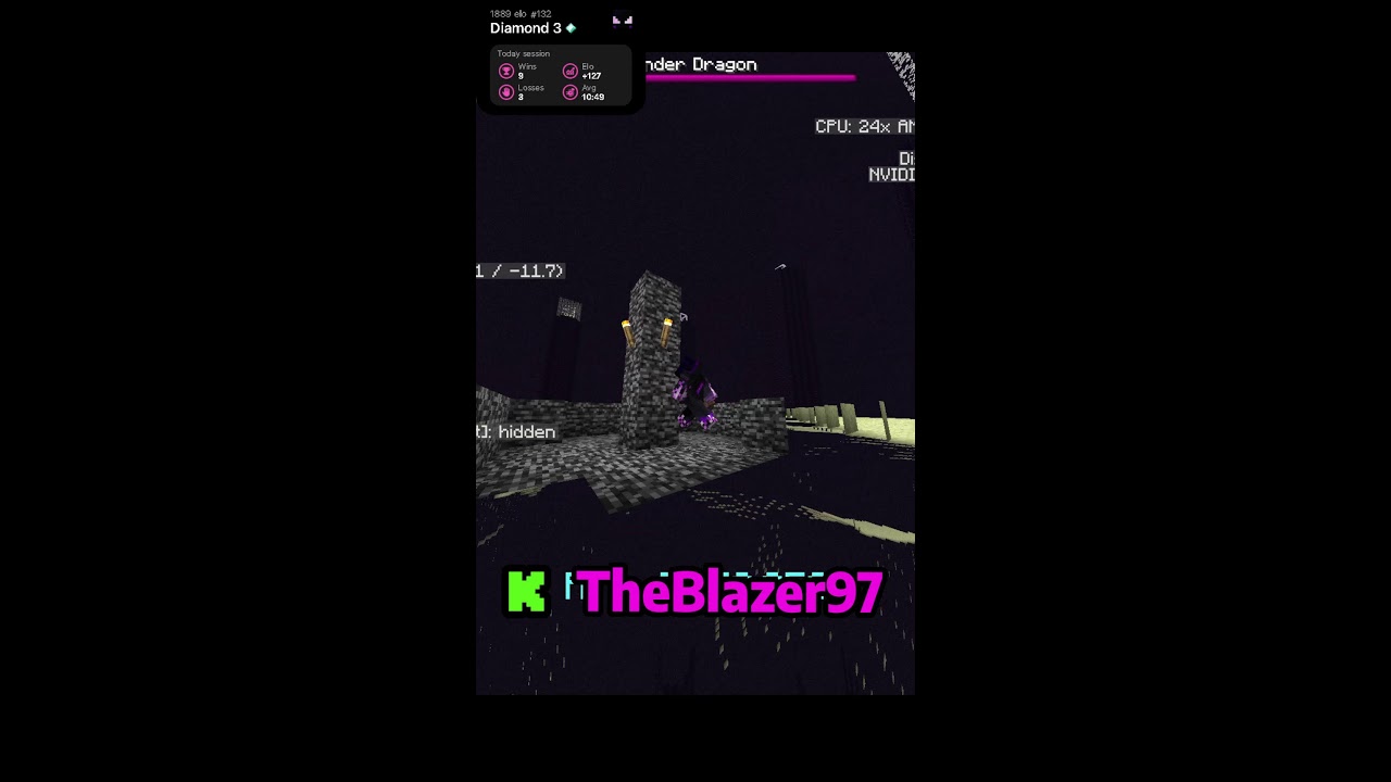 Rankeds de Minecraft Speedrun TOP MUNDIAL CASI MAXIMO RANGO