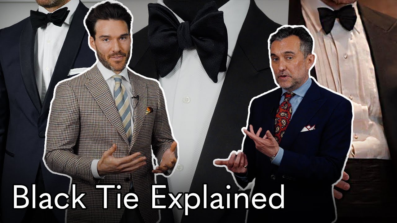 Black Tie: что нужно знать каждому мужчине