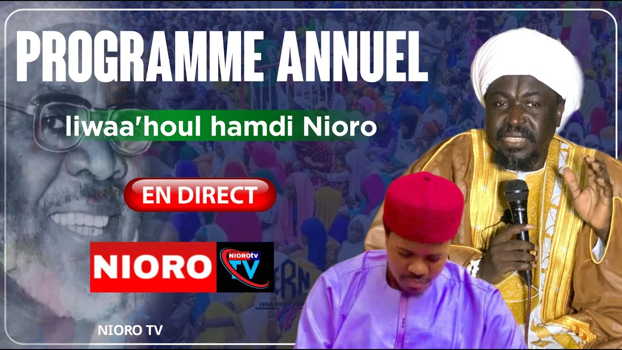 [ 🔴DIRECT  ] GAMOU ANNUELLE LIWAA'HOUL HAMDI NIORO / SAMEDI 05 AVRIL 2025 DEUXIÈME PARTIE