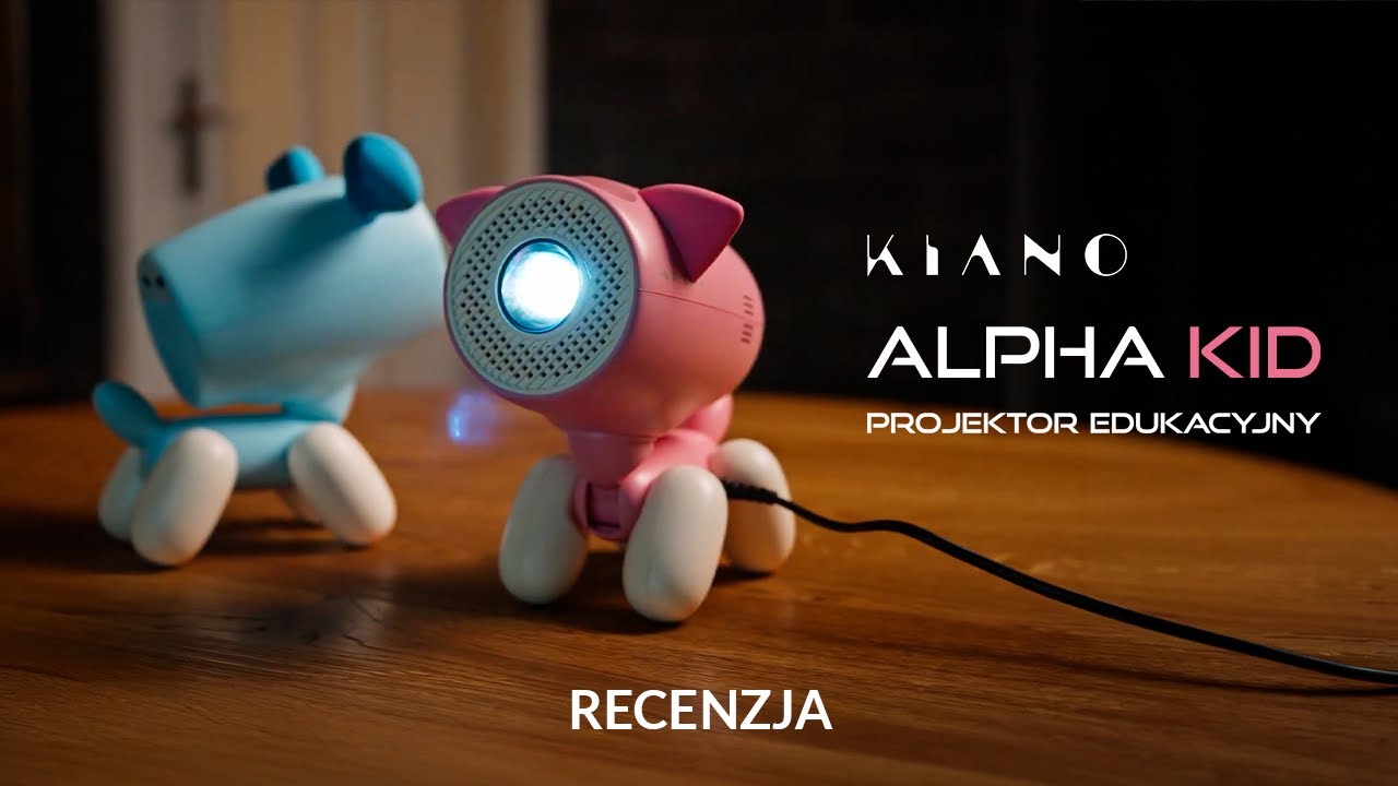 Kiano Alpha Kid 📽💛 | recenzja projektora dla dzieci