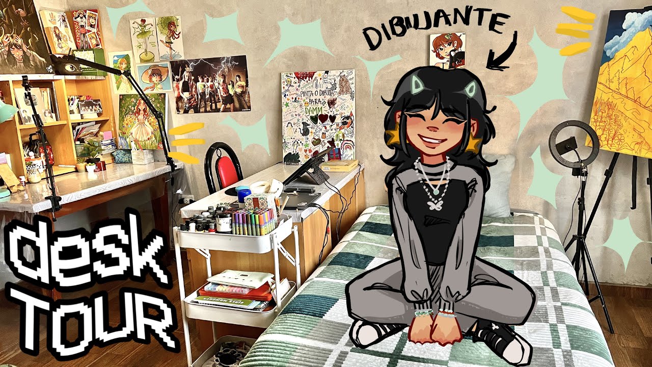 ★DESK TOUR★ mi lugar de trabajo by dammditto