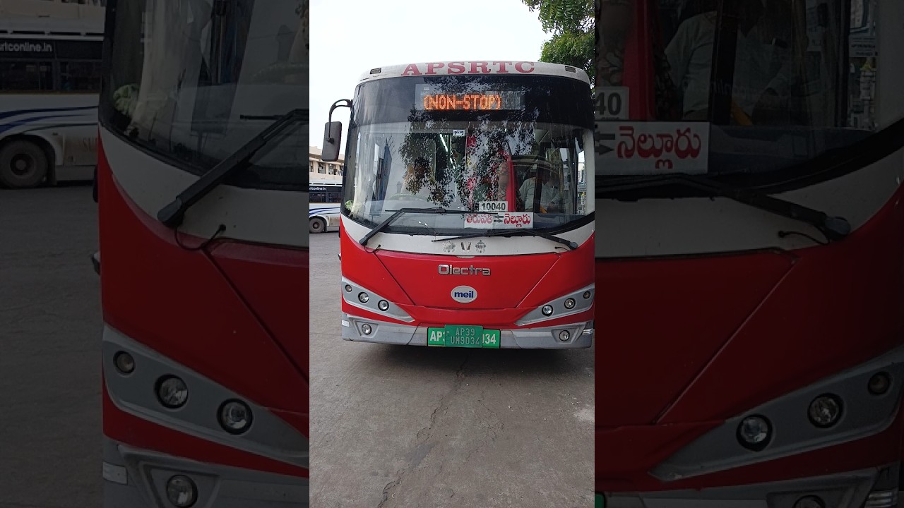 300 రూపాయలు Tirupati To Nellore Electric Ac Bus Ticket Price #shorts
