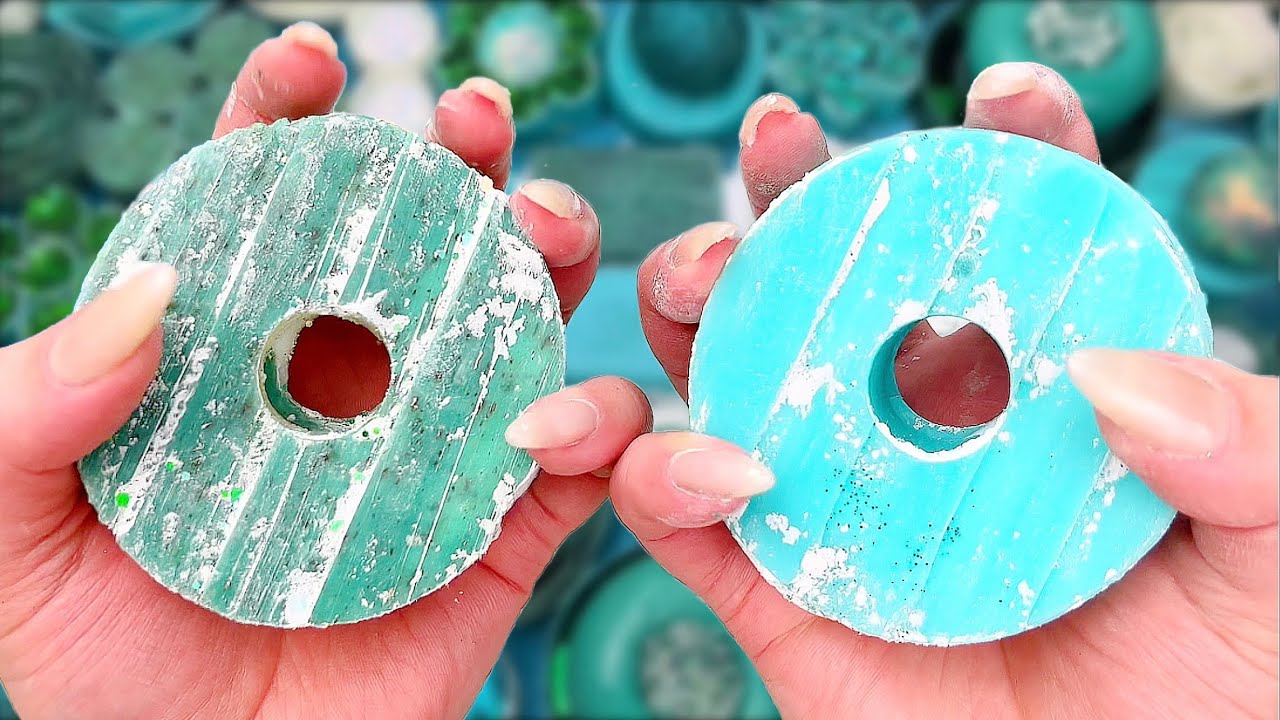 SATISFYING ASMR VIDEO | Crushing soap foam and starch boxes | clay cracking | luxury glitter roses