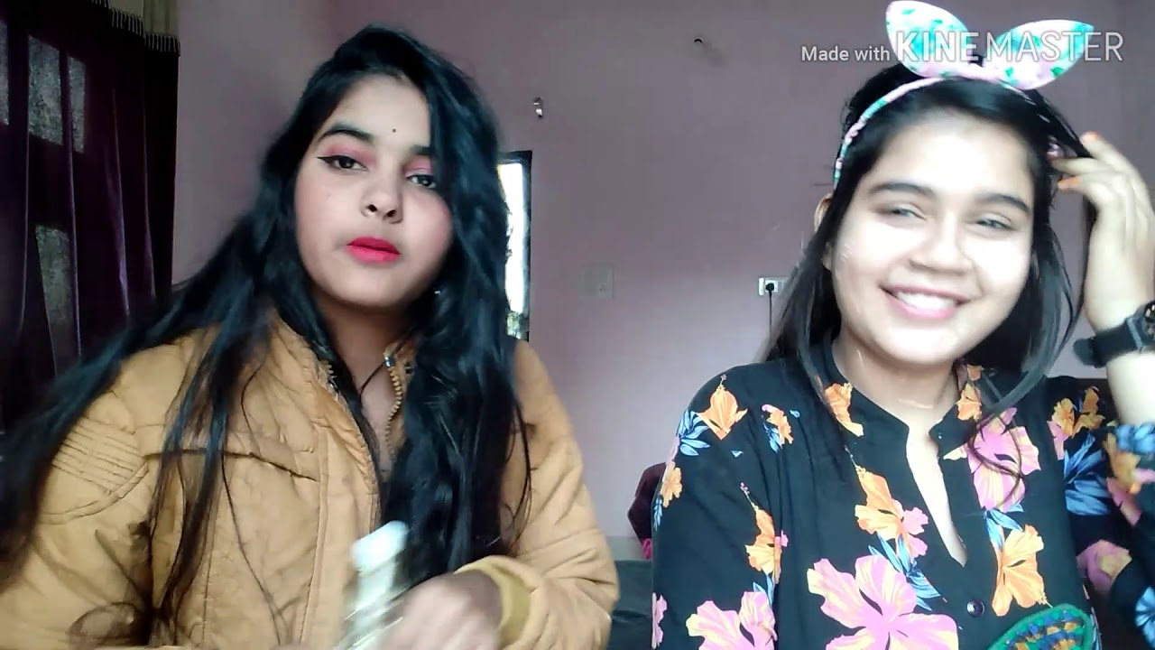 Sister does my makeup , makeup under 200rs #makeup #tutorial #challenge