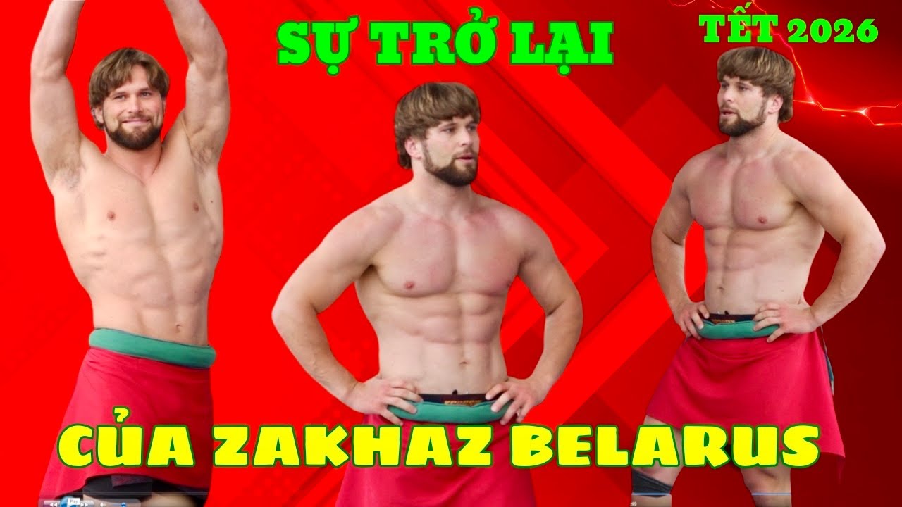 Zakhaz đã trở lại đầy ấn tượng tại sới Hồng Hà 2026,Đấu Vật Traditional Vietnamese Mens Wrestling.