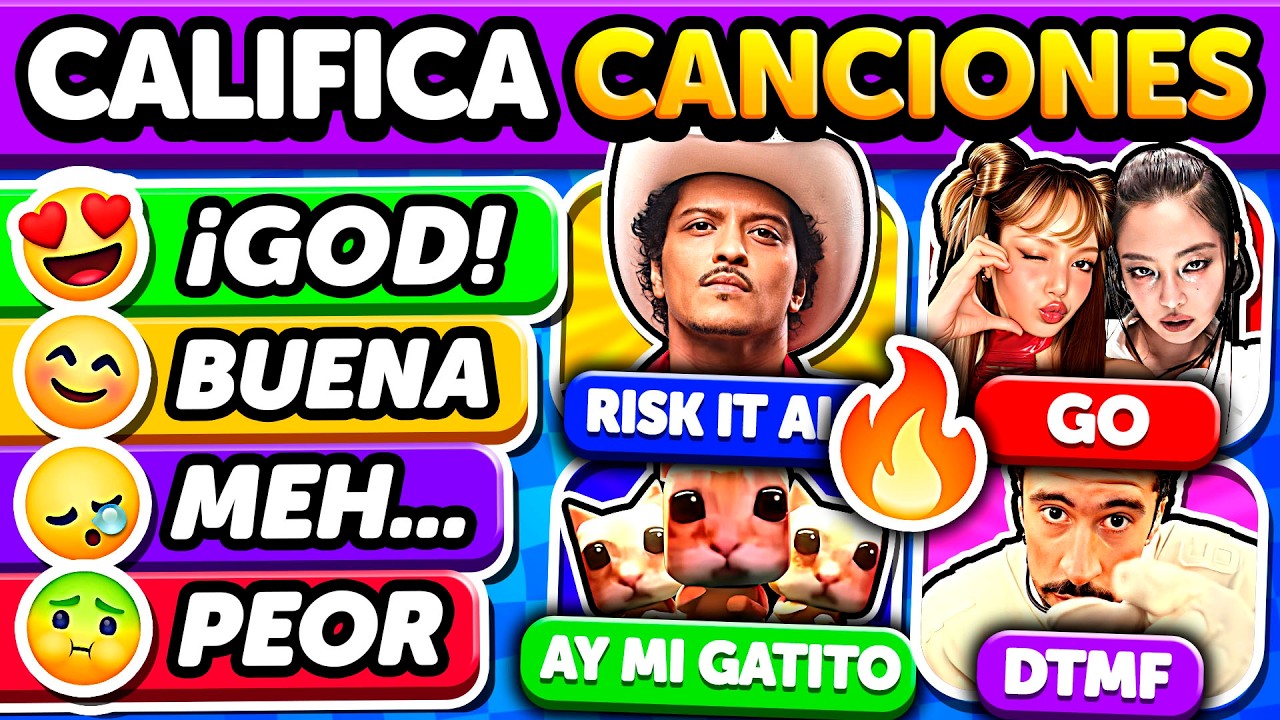 Tier List 2026: Califica la Canci&oacute;n 💯✅🎶 Ranking de Hits del momento 🔝🔥| Club Quiz Trivia