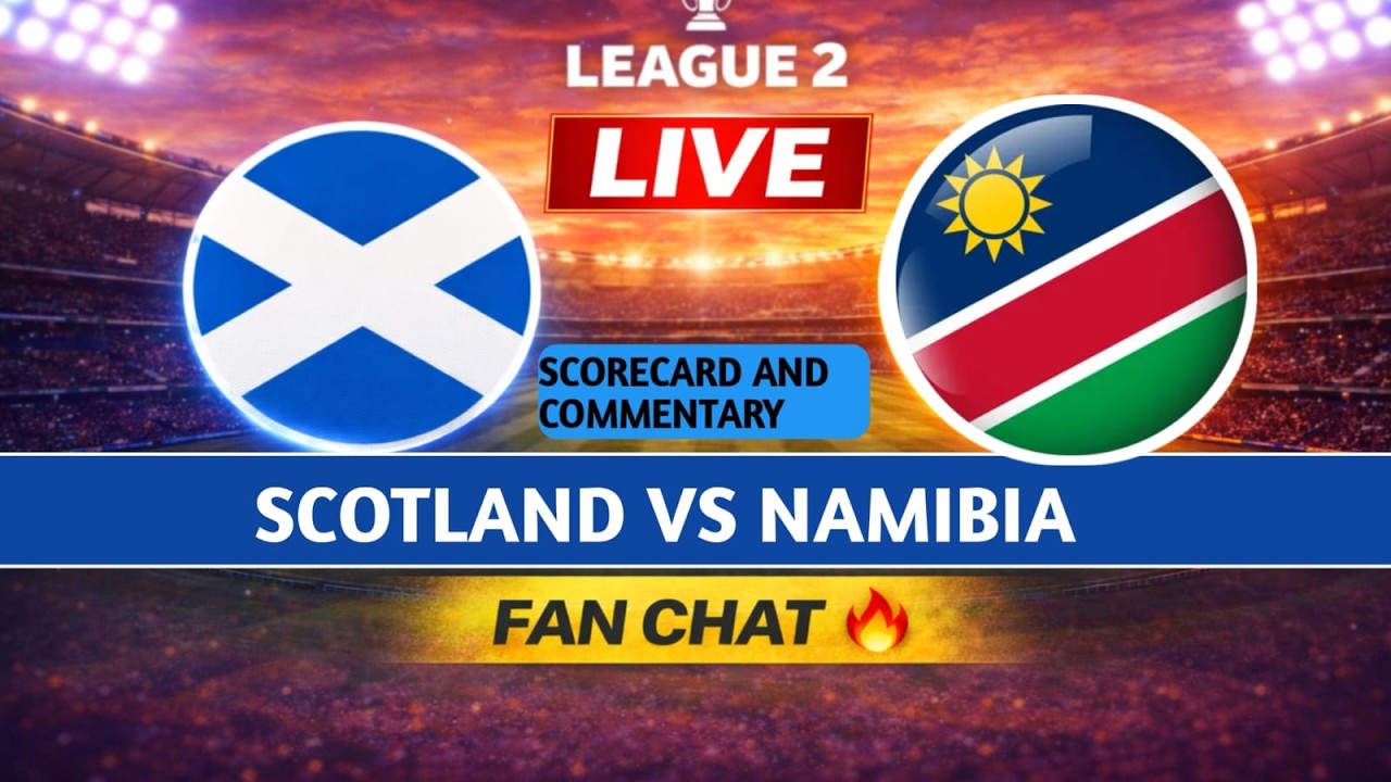 SCO vs OMN LIVE  | Scotland vs namibia Live Match Today |  Live Score & Commentary