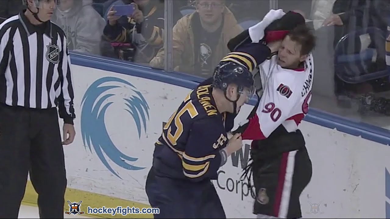 Alex Chiasson vs Rasmus Ristolainen Mar 18, 2016