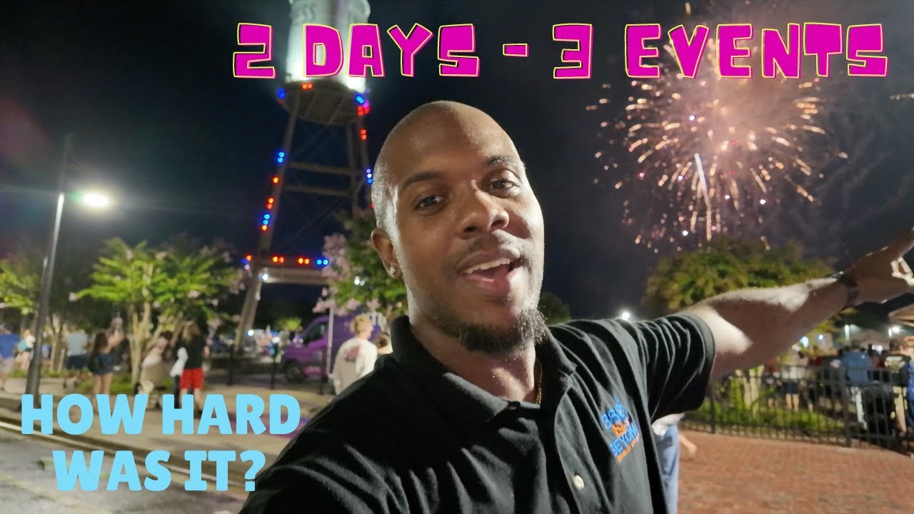 Behind The Scenes: Running 3 Events In 2 Days With My Photo Booth Business (VLOG)