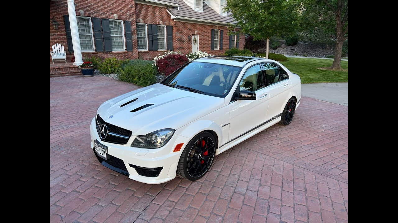 2014 Mercedes Benz C63 AMG Edition 507 Revving