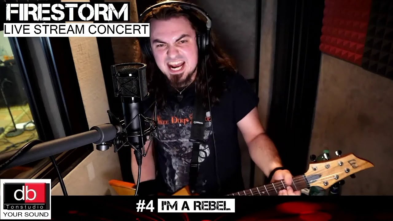 Firestorm - I'm a Rebel (Live @ DB Tonstudio Hofheim/GER - 10th Oct 2020)