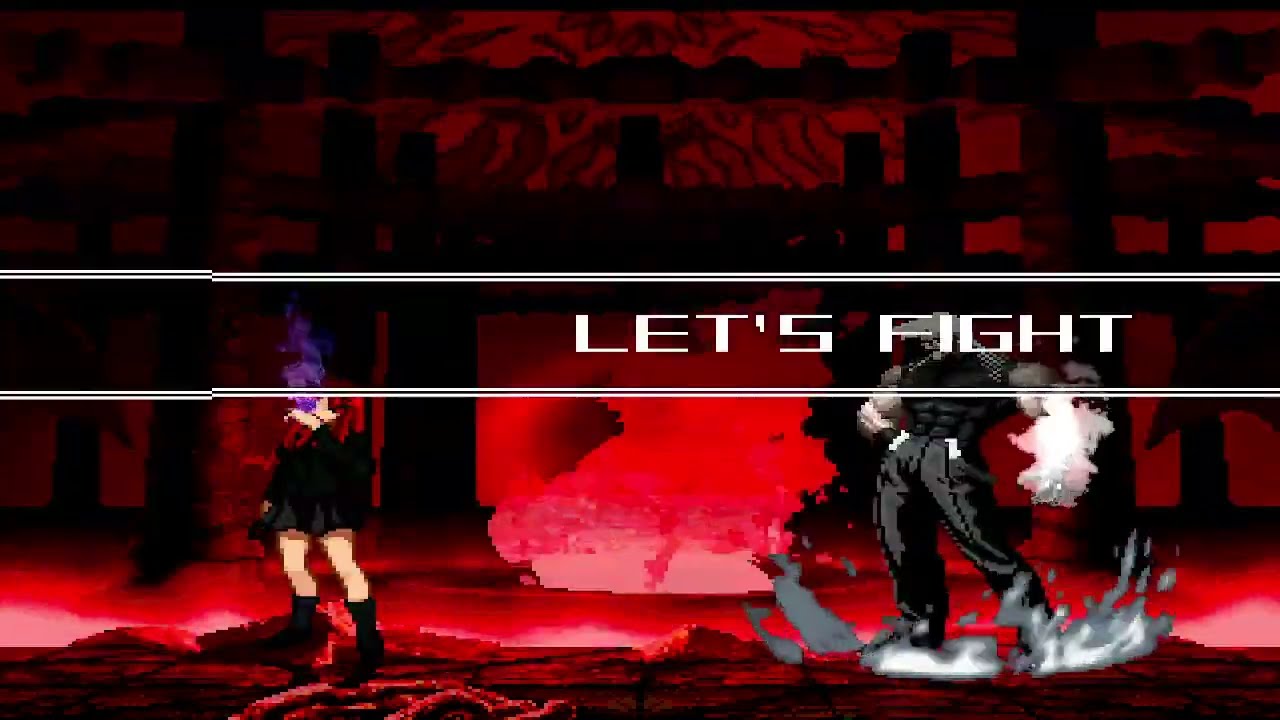 [Mugen KOF]  Akiha Yagami vs final Rugal