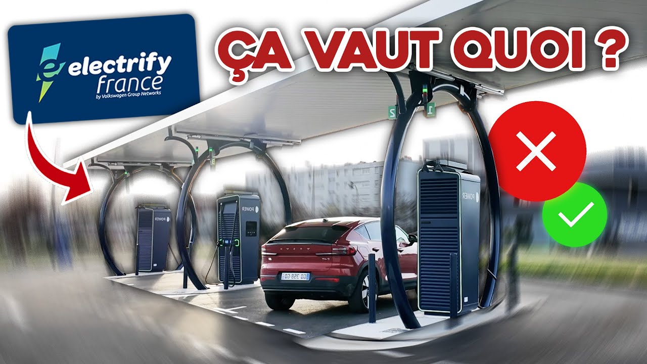 Je teste le NOUVEAU réseau de recharge de Volkswagen ! (Electrify France)