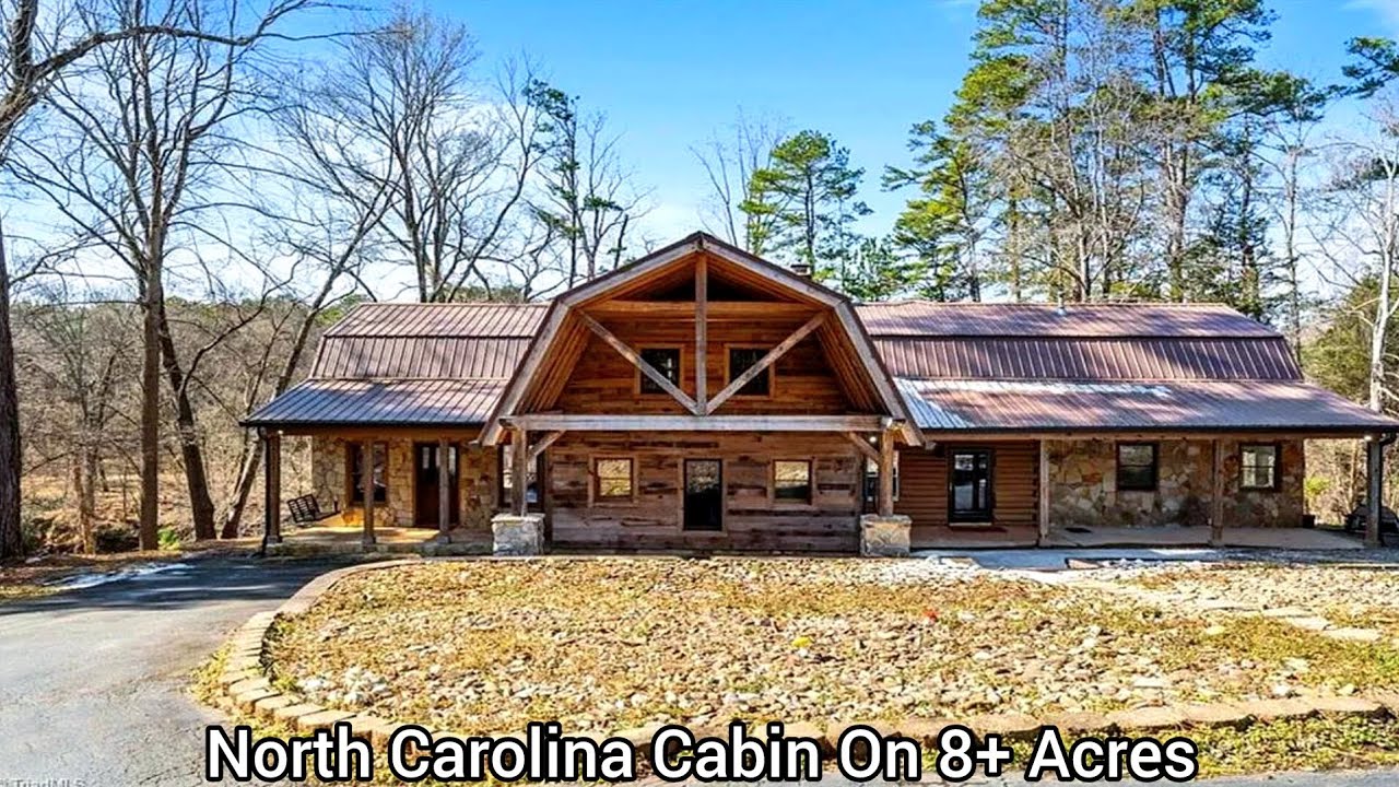 North Carolina Cabins On 8+ Acres | Deep River | NC Real Estate | Stone Cottage Crawl Spaces