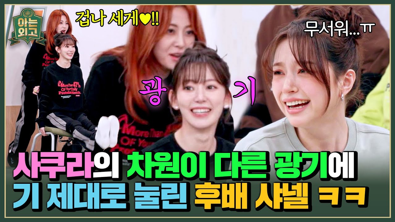 ＂힘으로 밀어버려!!＂ 겁에 질린 샤넬을 위협하는 맑.눈.광 사쿠라🔥 | 아는 외고 3회 | JTBC 250225 방송