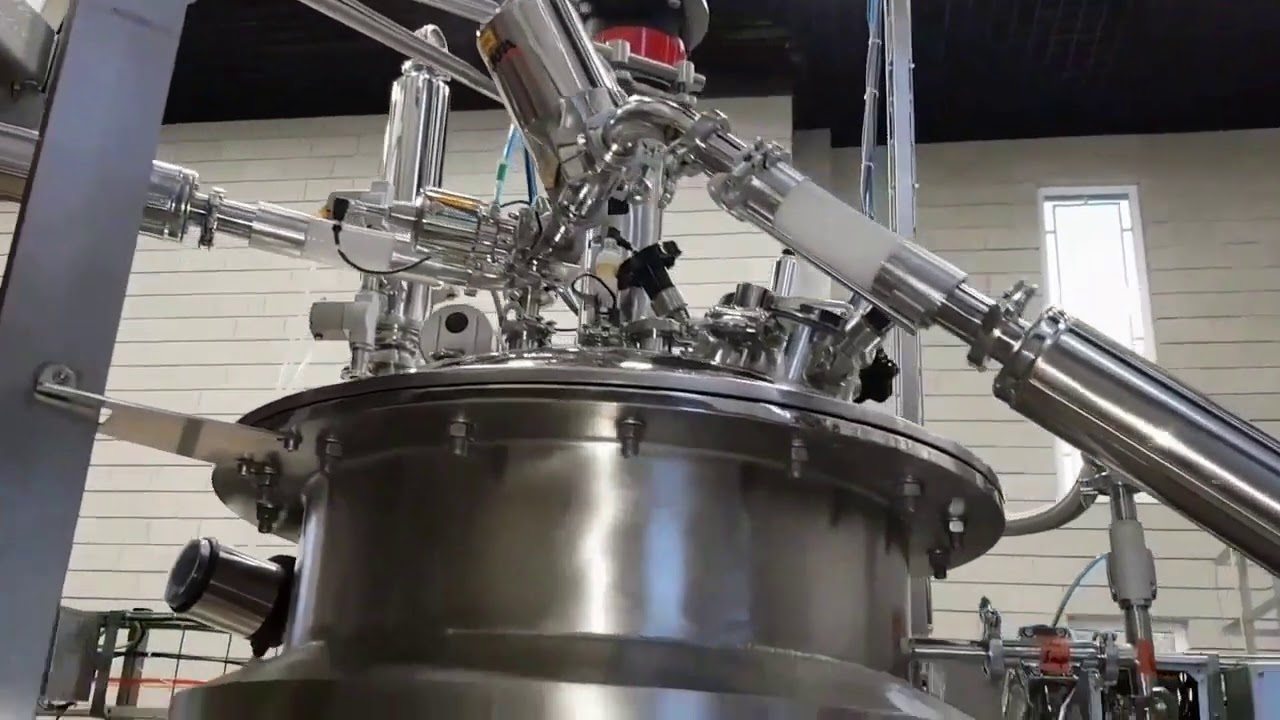 Pichia pastoris fermentation line for manufacturing enzymes and proteins