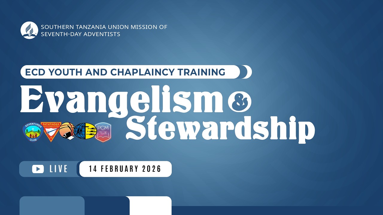 #LIVE: ECD YOUTH AND CHAPLAINCY TRAINING || EVANGELISM & STEWARDSHIP || 15.02.2026