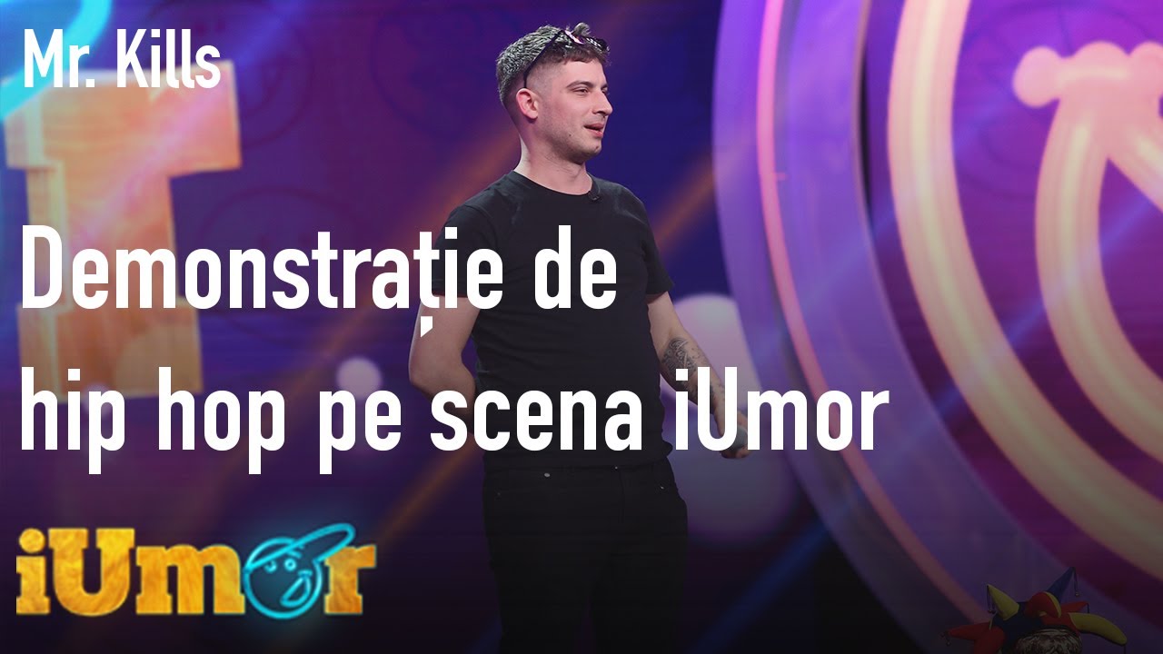 Mr. Kills, demonstrație de hip hop pe scena iUmor. Juriul este pus în dificultate