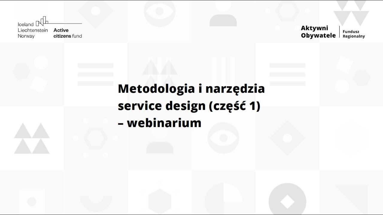 Metodologia i narzędzia service design (część 1)