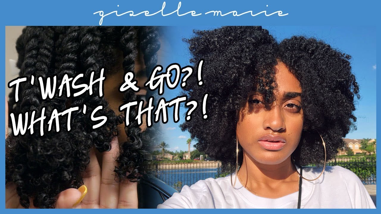 HOW TO | Twist Out + Wash & Go = T'Wash & Go?! What is that?!