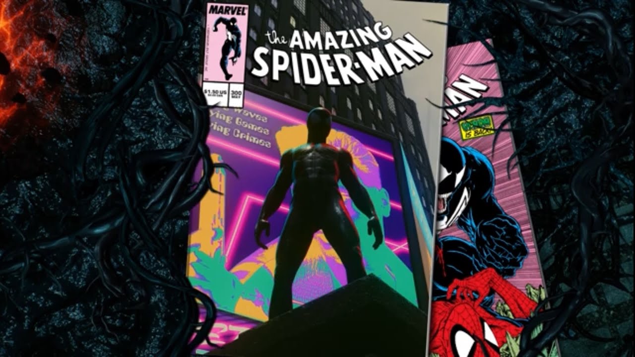 Marvel's Spider-Man 2: 90s TAS Black Suit free roam