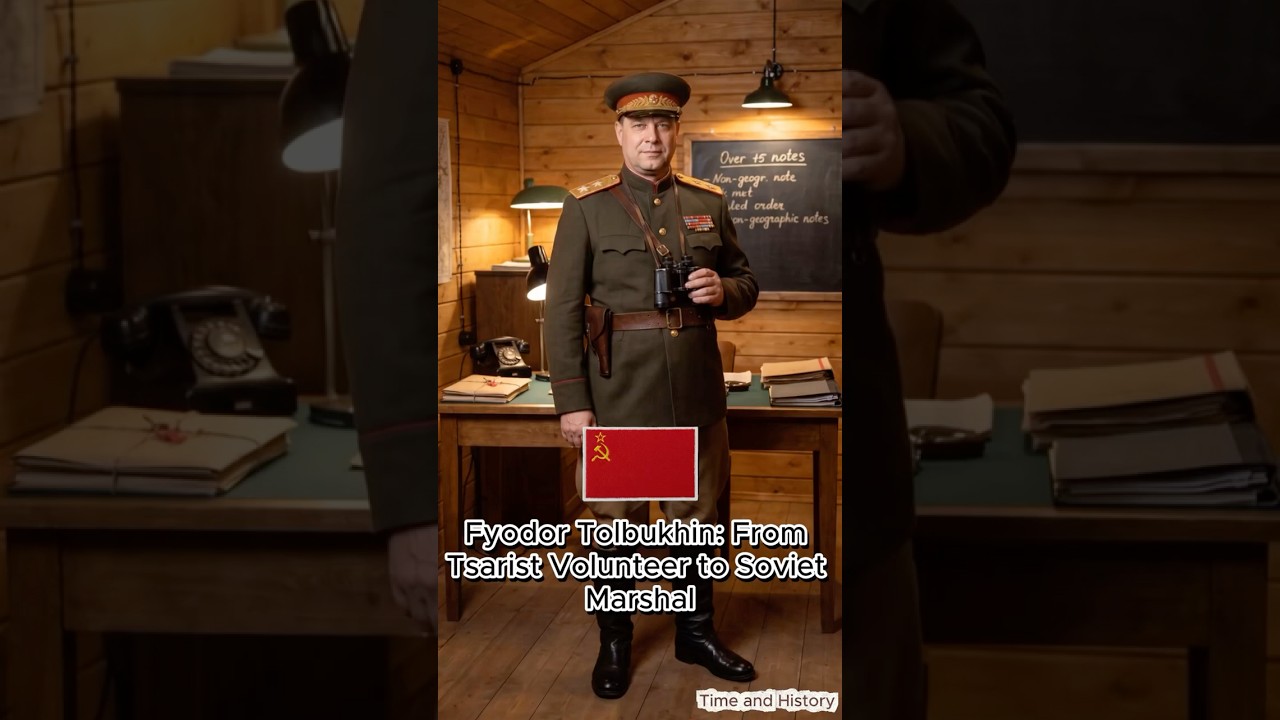 Fyodor Tolbukhin: From Tsarist Volunteer to Soviet Marshal