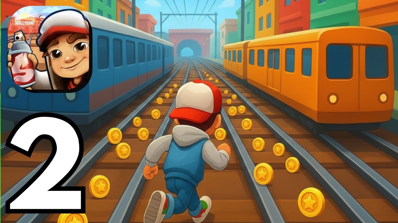 Subway Surfers Hollywood - Gameplay Walkthrough Part 2 Tutorial NEW Mobile Game (Android,ios)