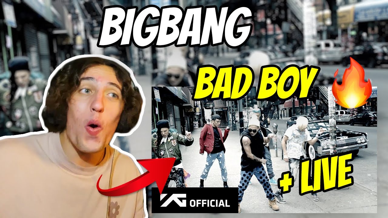 BIGBANG - BAD BOY M/V + LIVE PERFORMANCE !!! South African Reacts