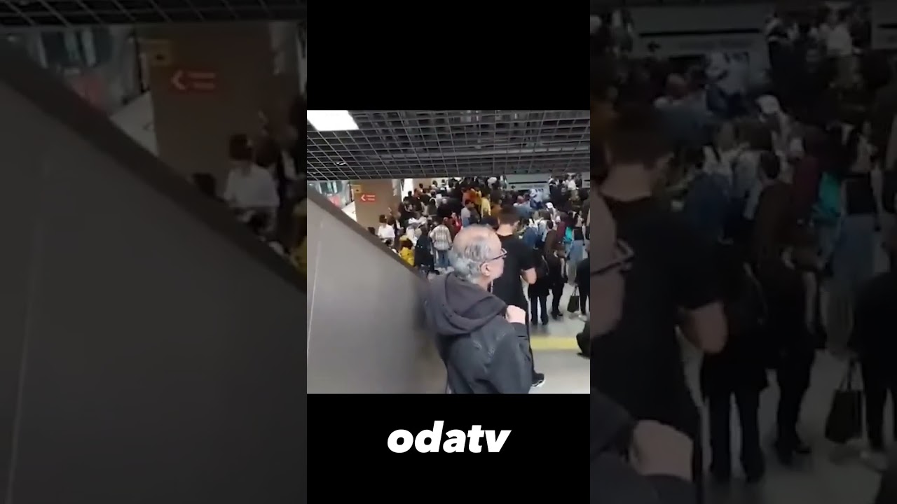 Marmaray&rsquo;da bir gen&ccedil; intihar etti #shorts
