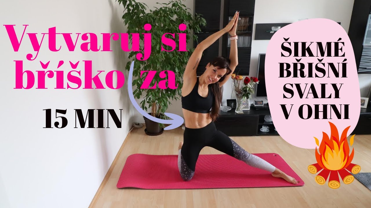 Obliques workout for 6-pack! | Cvičení na šikmé břišní svaly pro KRÁSNĚ TVAROVANÉ BŘÍŠKO!
