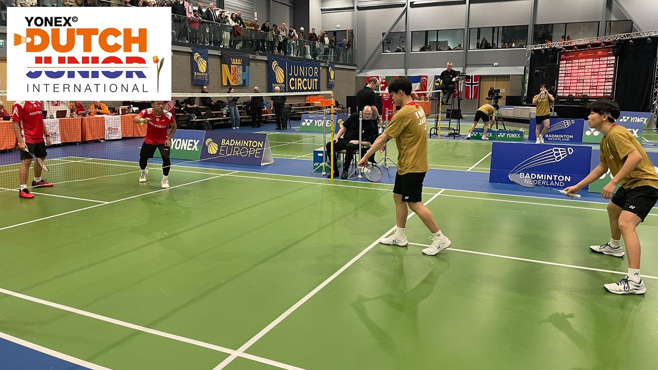 SF, MD-U19, 🇮🇩 Pangestu & Siahaan vs 🇯🇵 Oku & Yamashiro, Yonex Dutch Junior International 2026
