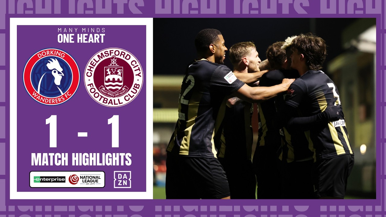 Highlights | Dorking Wanderers (A) - Enterprise National League South