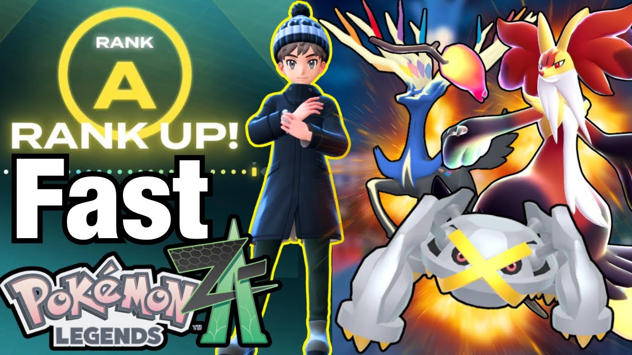 How to Get to RANK A ONLINE FAST in Pokemon Legends: Z-A Ranked